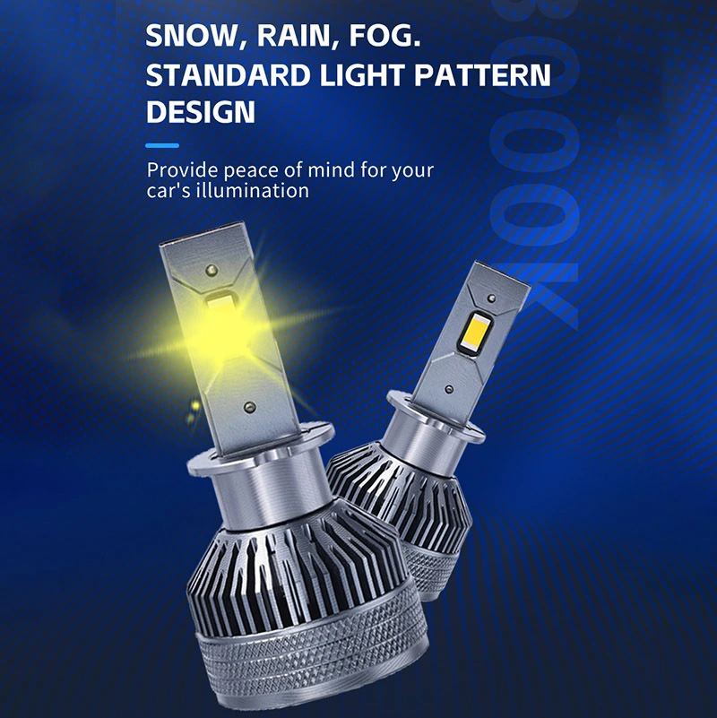 Specially designed for the LED car headlights fog light rain and fog day super penetrating 3000K color temperature 1