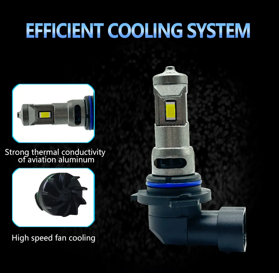 Led Auto Light Bulbs 3000LM HAOXUNDA 3