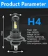 For Automotive Lighting Automotive Led Headlights Aviation Aluminum Alloy by HAOXUNDA 5