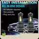For Automotive Lighting Automotive Led Headlights Aviation Aluminum Alloy by HAOXUNDA 1
