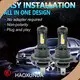 Reliable HAOXUNDA Car Headlamp Bulbs - 30W 1