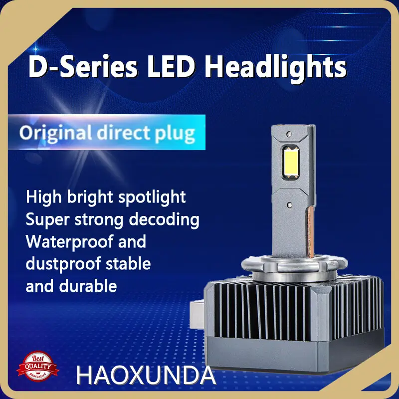 D2s Headlight Bulb Aviation Aluminum HAOXUNDA 1