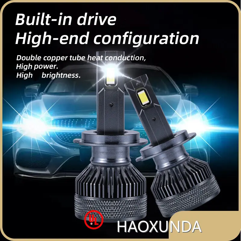 HAOXUNDA Car Head Light Bulb 6000Kwith Custom Services 1