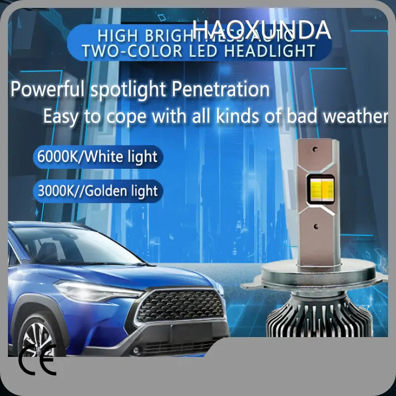 For Car 6000k Led Headlight Bulbs CSP3570 by HAOXUNDA 1