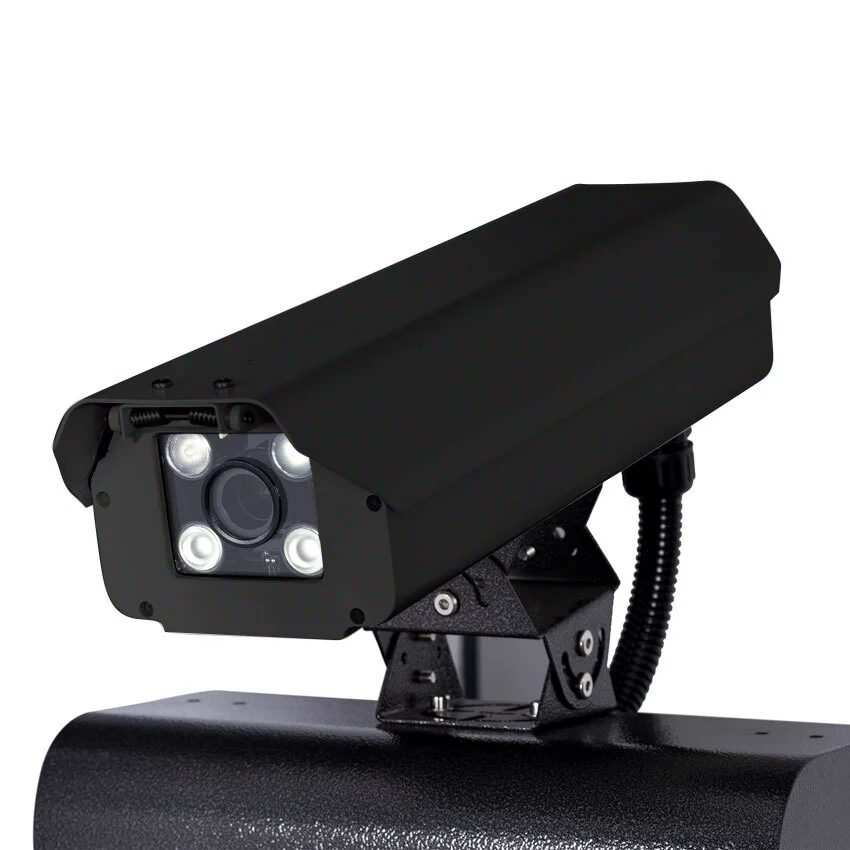 Full Hd 3mp Placa de tráfego de carro Anpr Lpr Câmera de reconhecimento de licença de estacionamento Sistema Anpr Câmera Jardins ao ar livre 1
