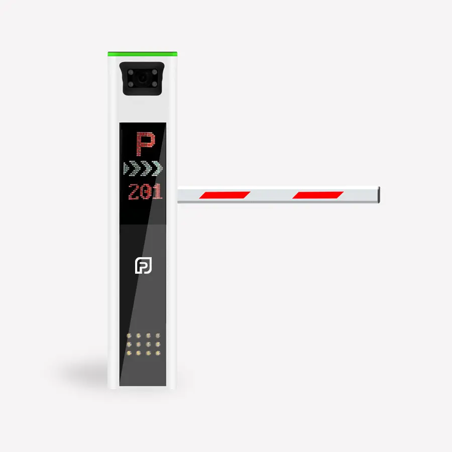 Automatic Plate Number Recognition Two Pieces of Single LED Module 64*64 Dot-matrix L192cm*H384cm (P3 Full-color LED Eight-line Display) RPL-YY04 Realpark Brand Automatic Plate Number Recognition 2