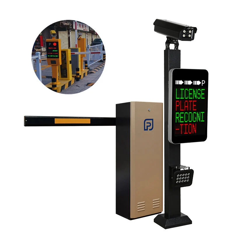 Smart Parking Barrier Automatic Parking Lot Gate With Card Boom Barrier Traffic Barrier Gate 1