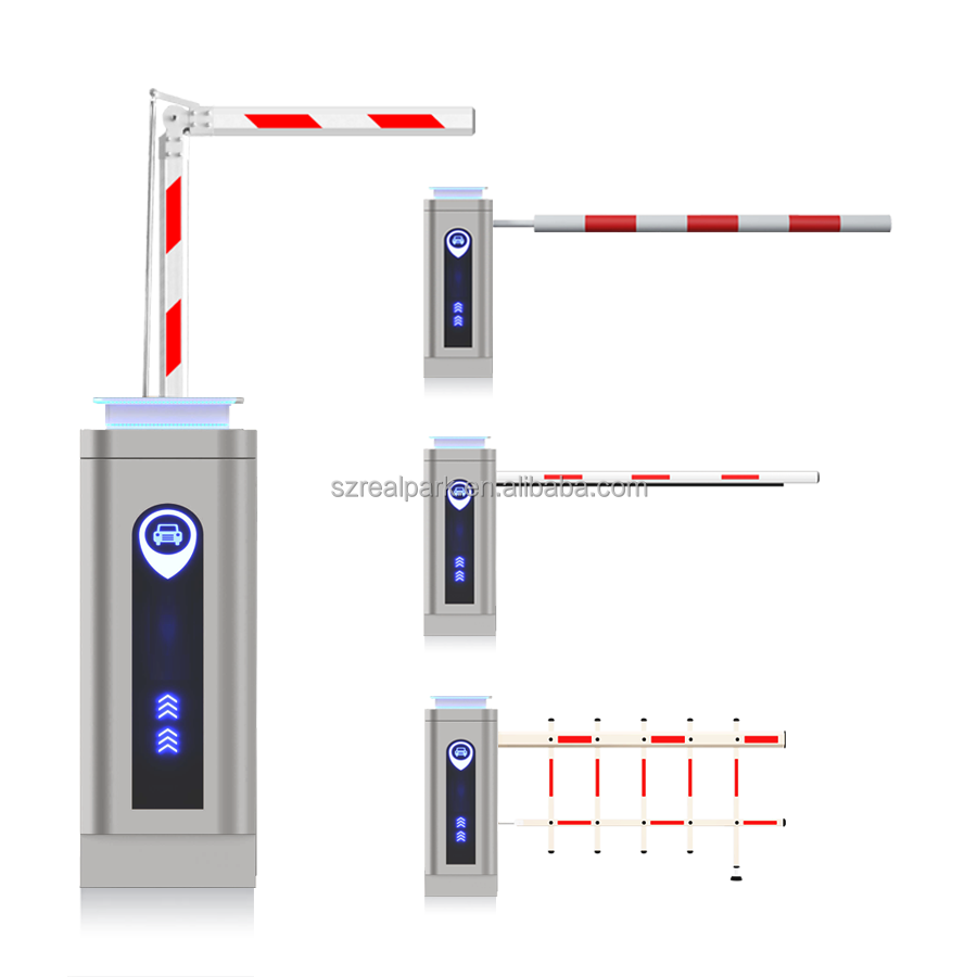 Dc24v Parking Vehicle Car Park Barrier Car Parking System Boom Barrier Gateshopping Malls Parking Lots 6