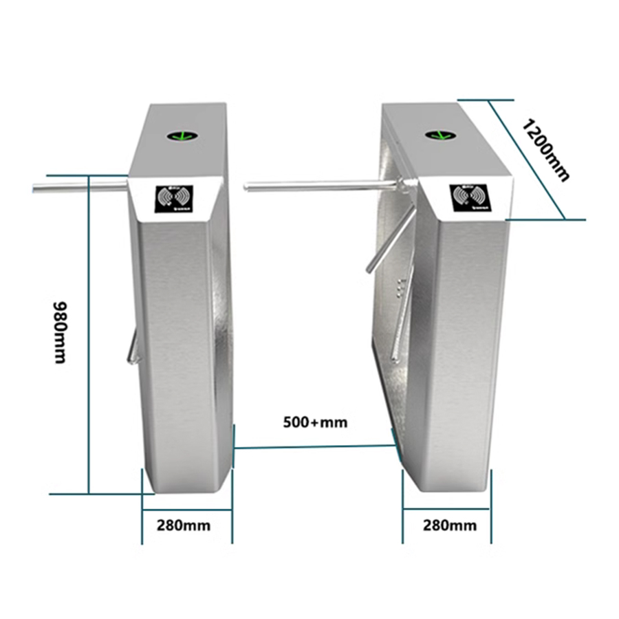 Porte YB309-SGZ de tourniquet de trépied de contrôle d'accès de sécurité de valeur03 2