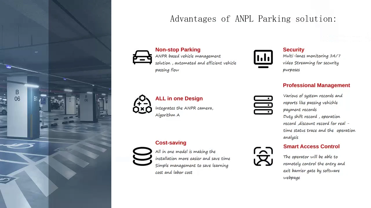 Parking Boom Barrier - Reliable Security for Your Parking Lot Realpark 1