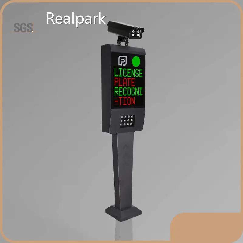 Reconnaissance automatique de plaque d'immatriculation Marque Realpark 300 W/400 W Pixel JPEG Option 320 mm x 320 mm (affichage à quatre lignes LED rouge supérieur P4.75 et vert inférieur) 1