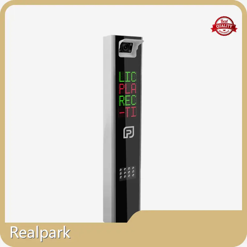 Number Plate Recognition ≥100dB RPL-YY01 Bulk Buy 260mm*260mm (P4.75 Top Red and Bottom Green LED Two-line Display) Realpark 1