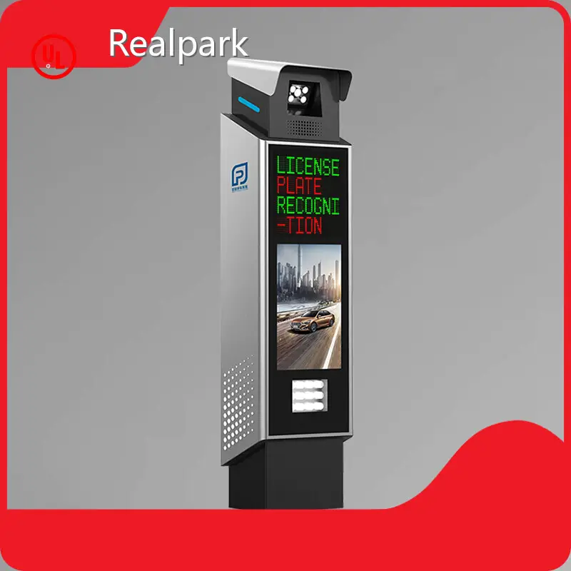 Pour détection de plaque d'immatriculation d'appartement Hauteur 1460 mm * Largeur 340 mm * Épaisseur 290 mm par Realpark 1