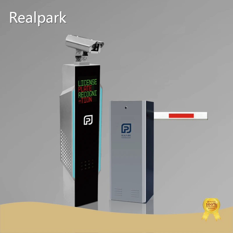 Reconnaissance automatique des plaques d'immatriculation Realpark, hauteur 1450 mm * largeur 340 mm * épaisseur 200 mm 1