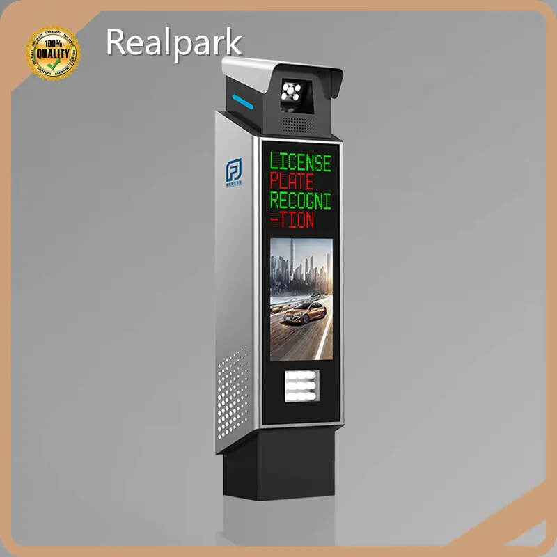 Realpark Brand Licence Plate Detection Fixed aperture focal length: 6mm Single LED module 64*32 lattice ≥100dB 1