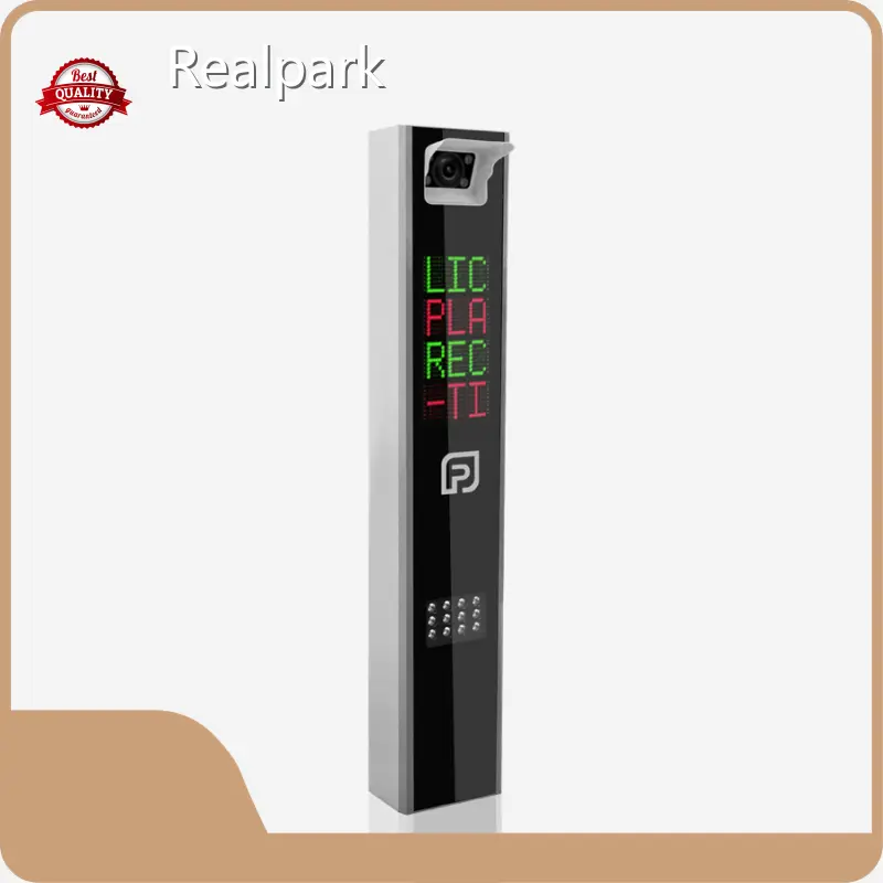 Hotautomatic License Plate Recognition 260mm*260mm (P4.75 Top Red and Bottom Green LED Two-line Display) Realpark Brand 1