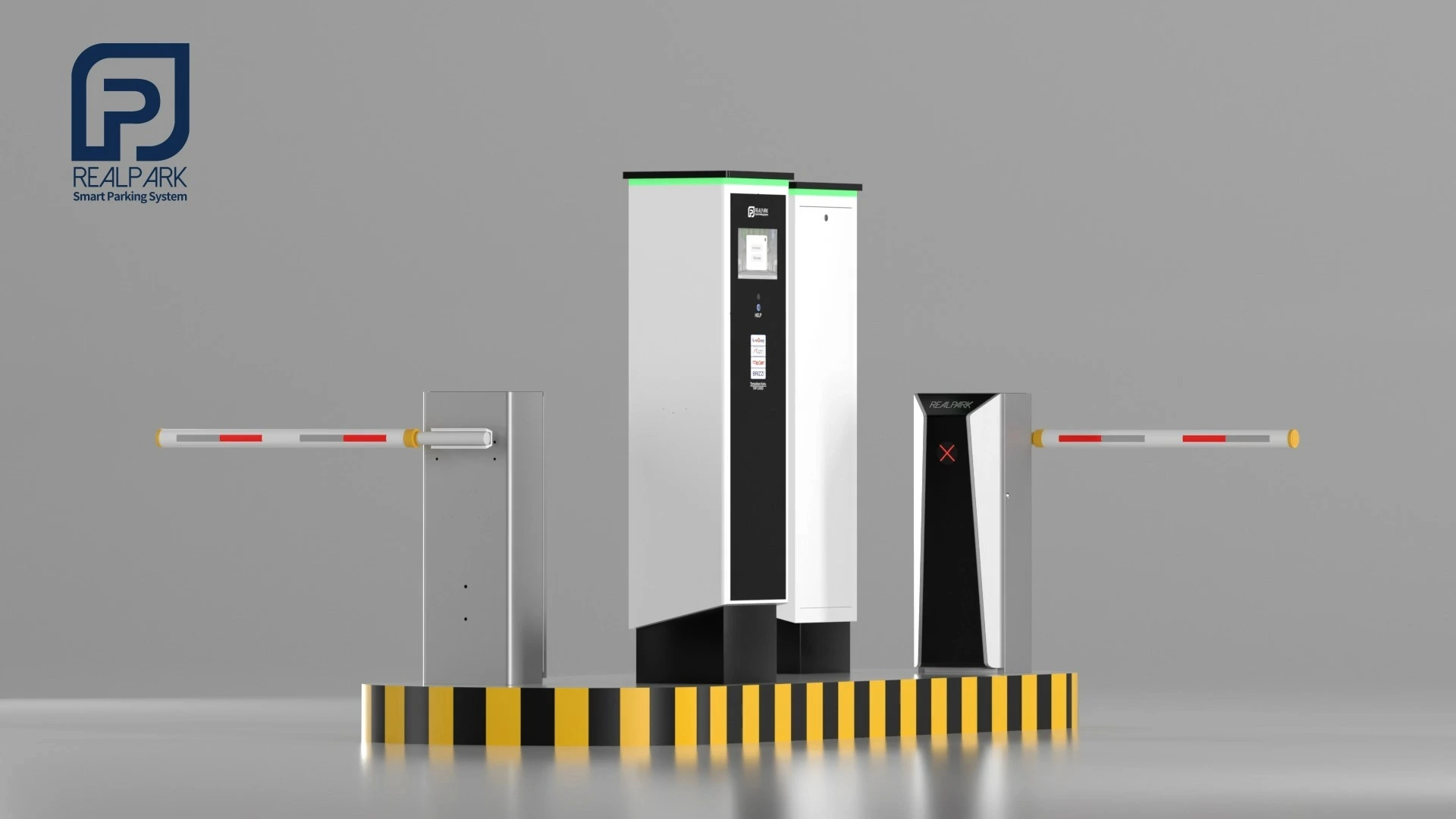 Smart Parking Solution: Indonesia Card Reader Entry Machine Realpark 1