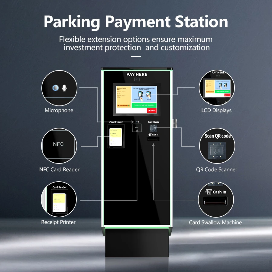Intelligent Parking Payment Station: Maximize Revenue Collection Realpark 4