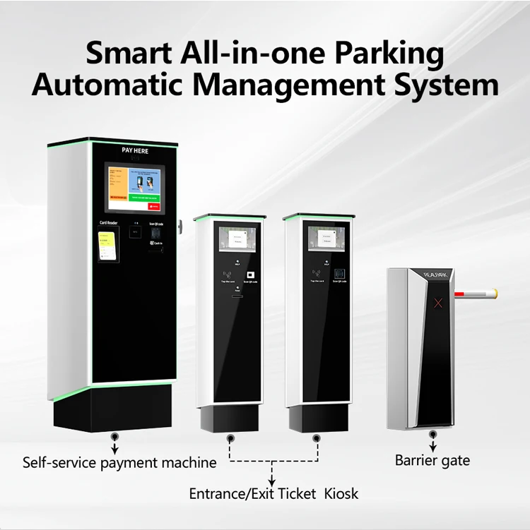 Intelligent Parking Payment Station: Maximize Revenue Collection Realpark 6