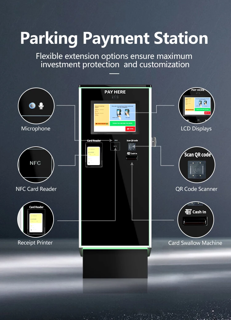 Intelligent Parking Payment Station: Maximize Revenue Collection Realpark 7