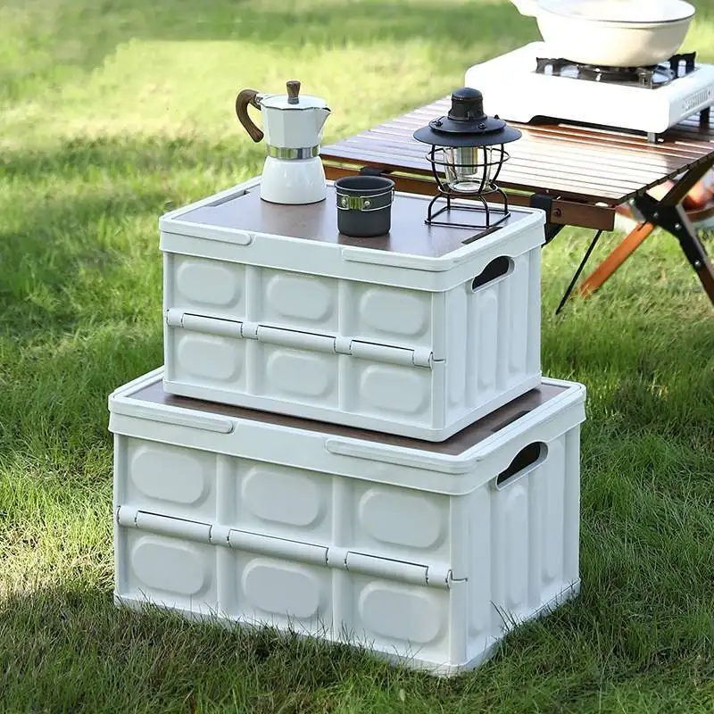 Grey Outdoor Storage Box Clear 42.5*30*24cm 3