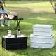 Grey Outdoor Storage Box Clear 42.5*30*24cm 4