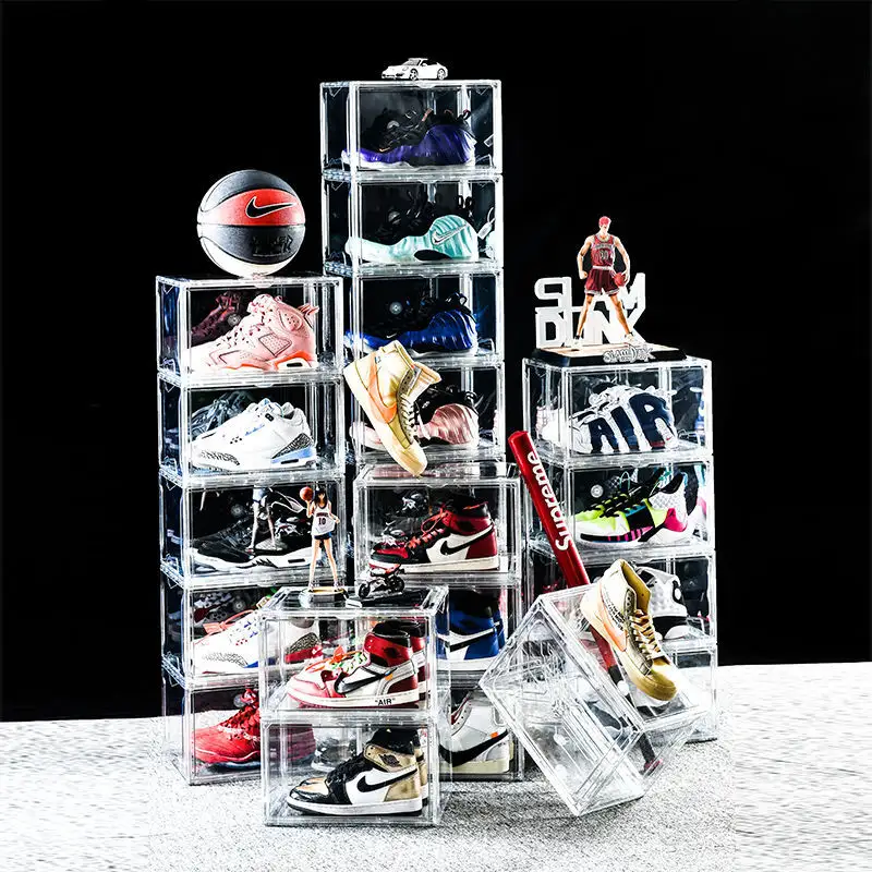 Clear Shoe Storage Boxes Company for Home Organization 6