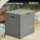 Extra Long Outdoor Storage Box Green BPA-free/FDA 54*54*43cm Extra Long Outdoor Storage Box Manufacture 1