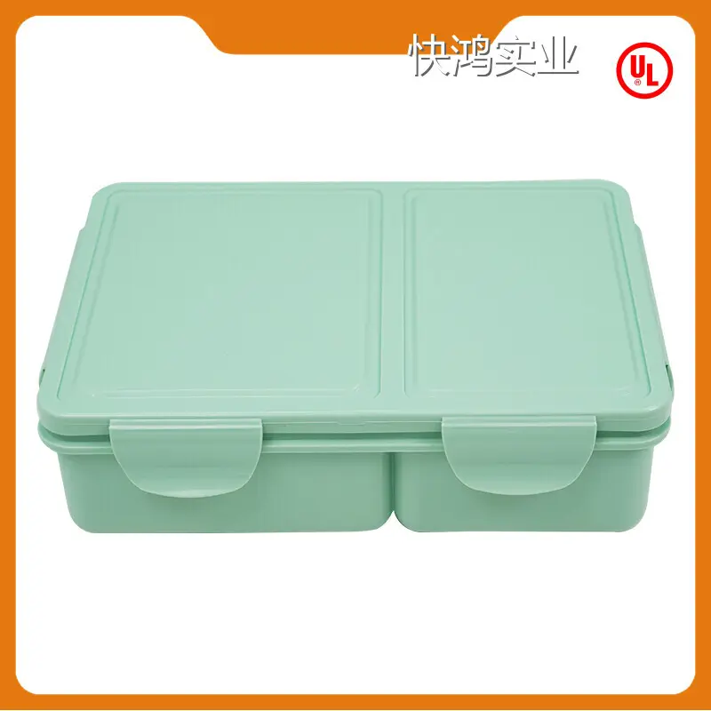 Hotplastic Lunch Containers with Dividers BPA-free/FDA Brand 1