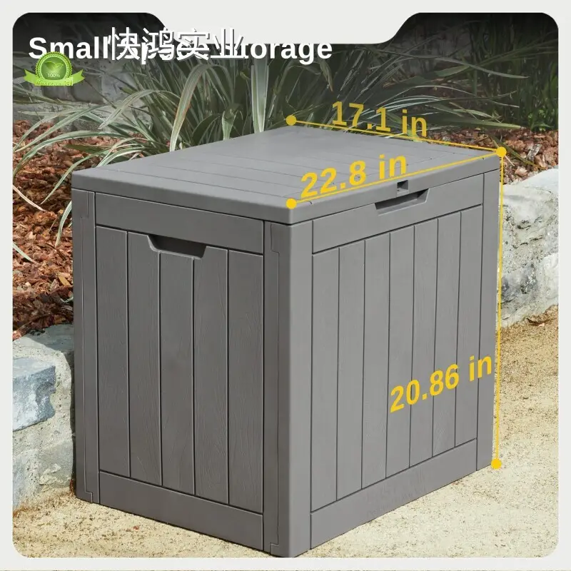 Grey Outdoor Storage Box - BPA-free/FDA 1