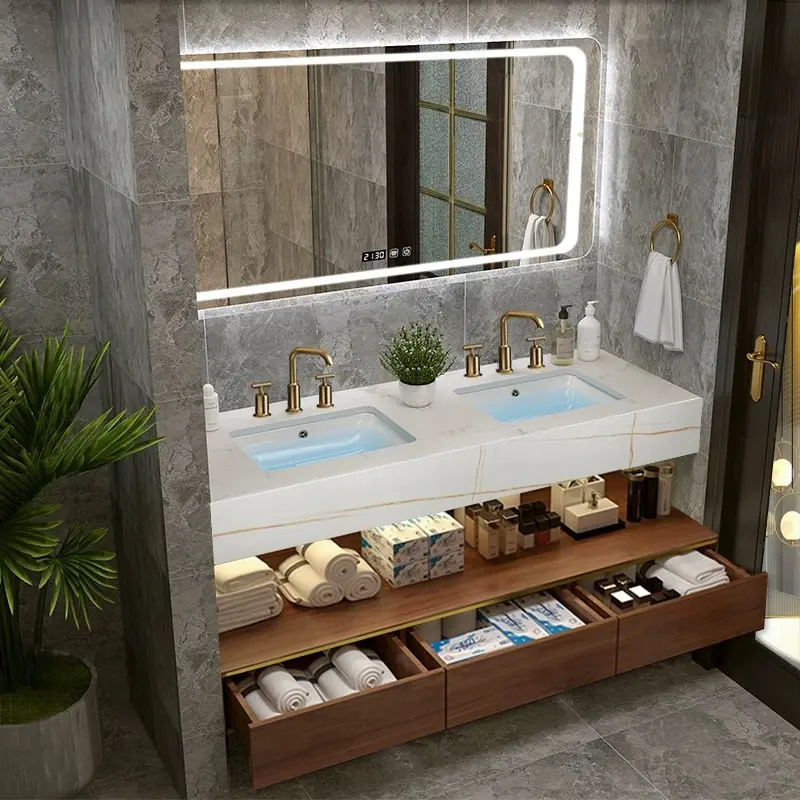 Bathroom Vanity with Sink and Mirror Warranty Stvanica 4