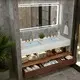 Bathroom Vanity with Sink and Mirror Warranty Stvanica 4