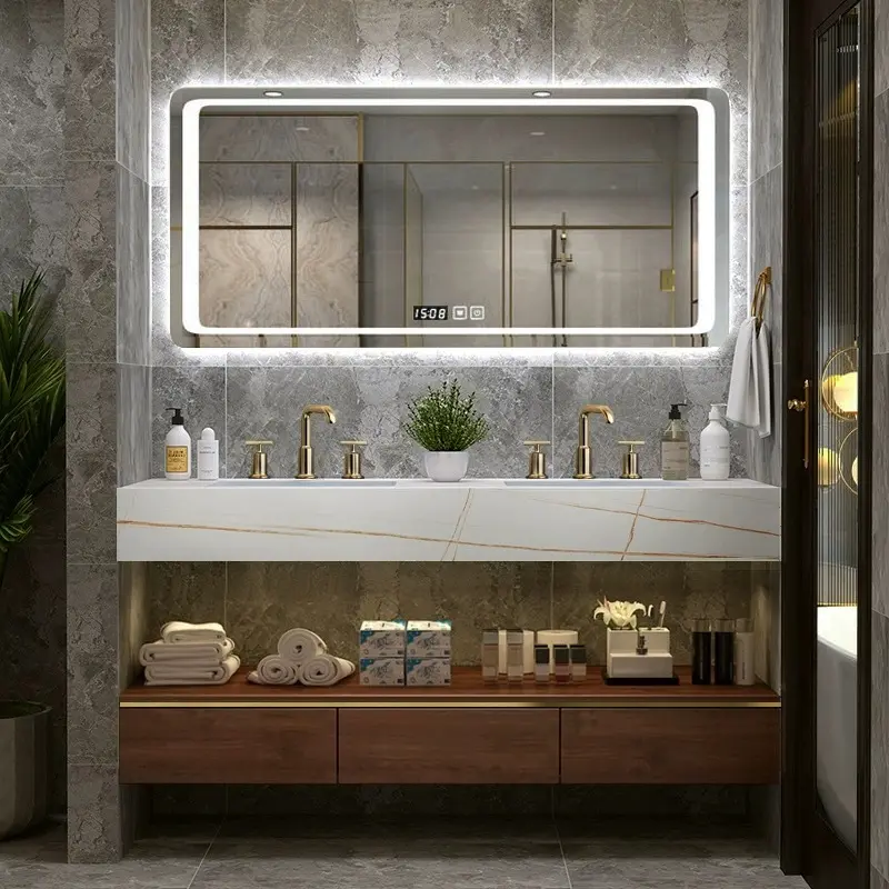 Bathroom Vanity with Sink and Mirror Warranty Stvanica 2