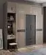 Sliding Door Wardrobe with Drawers Stvanica 4