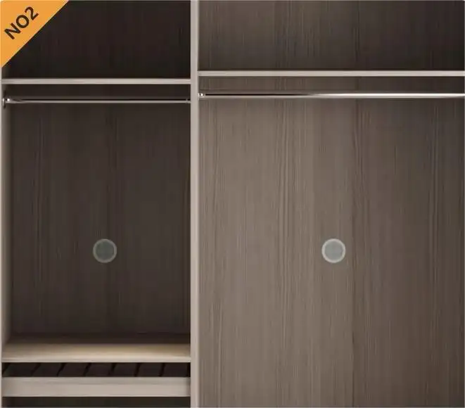 Sliding Door Wardrobe with Drawers Stvanica 8
