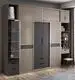 Sliding Door Wardrobe with Drawers Stvanica 11