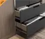 Sliding Door Wardrobe with Drawers Stvanica 13