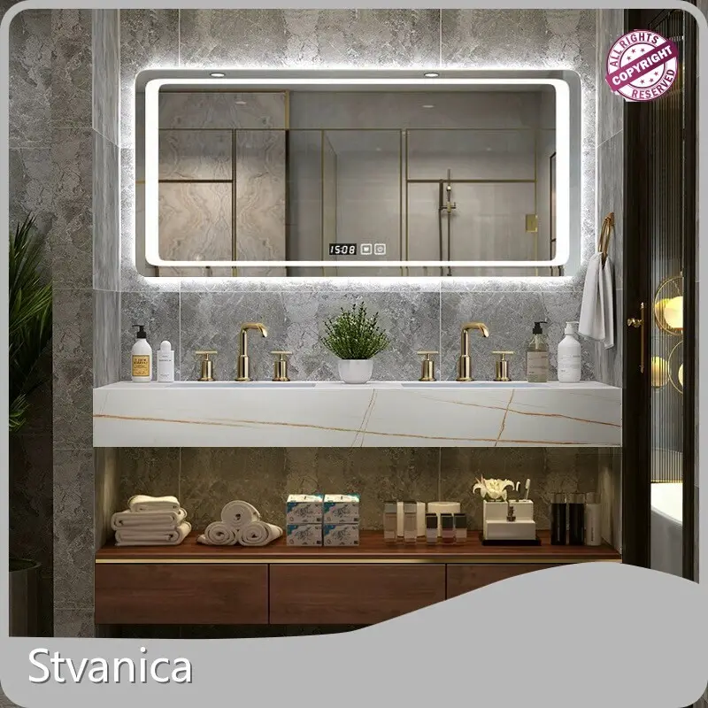 Bathroom Vanity with Sink and Mirror Warranty Stvanica 1
