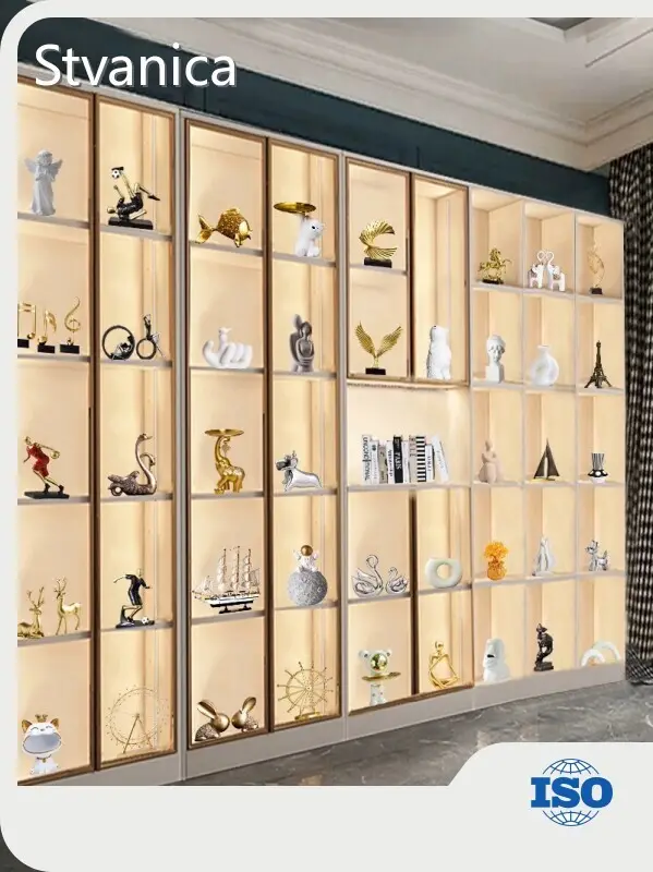 Stvanica Brand Bedroom Mirrored Wardrobe Supplier 1