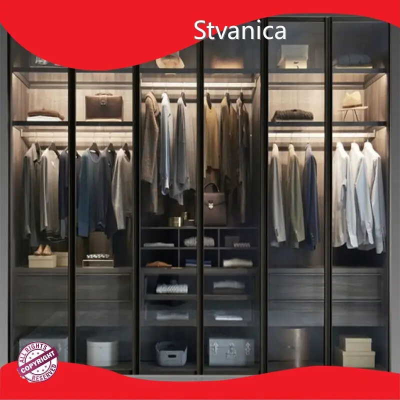 Stvanica Black Mirrored Wardrobe Brand Custom 1