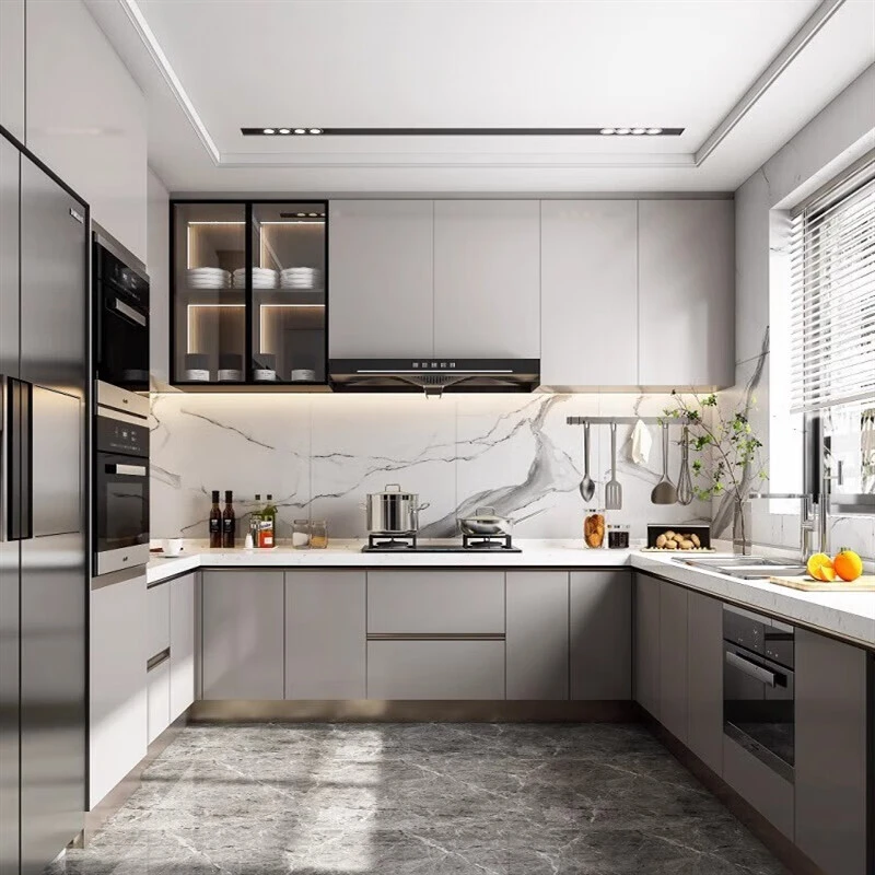 Ultra Modern Shaker Kitchen Cabinets: The Ultimate Customized Storage Solution 1