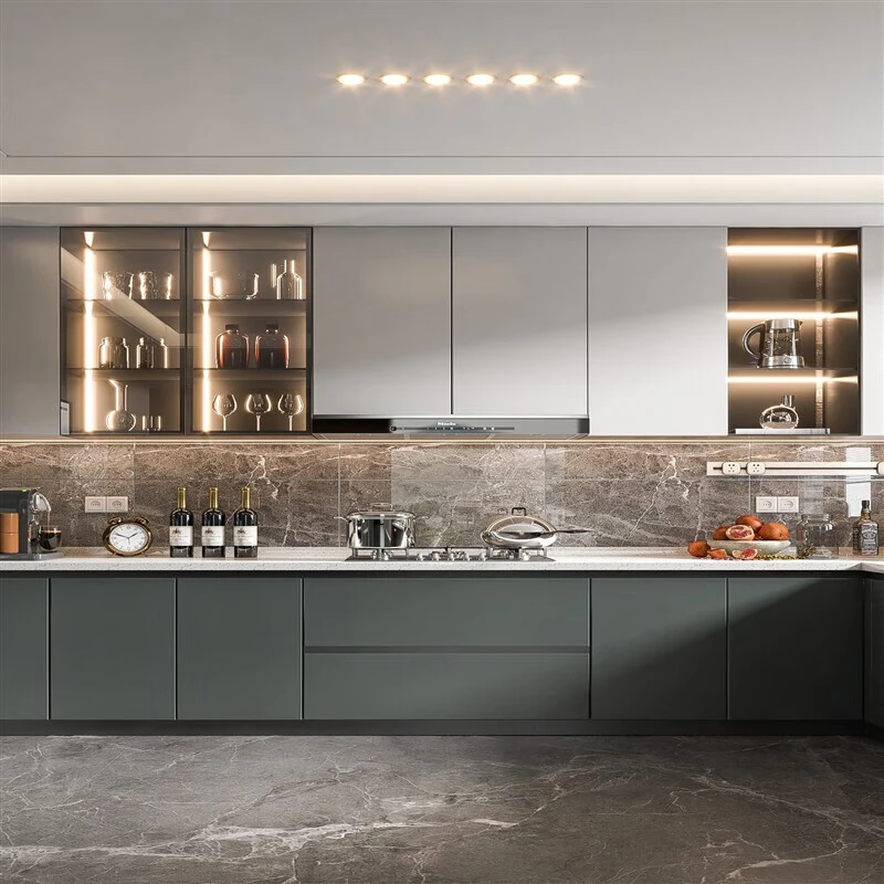 Gabinetes de cocina estilo shaker ultramodernos: la combinación definitiva de elegancia y durabilidad 1