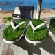 Fulikai Green Grass Slippers Suppliers EVA + Artificial Grass 6