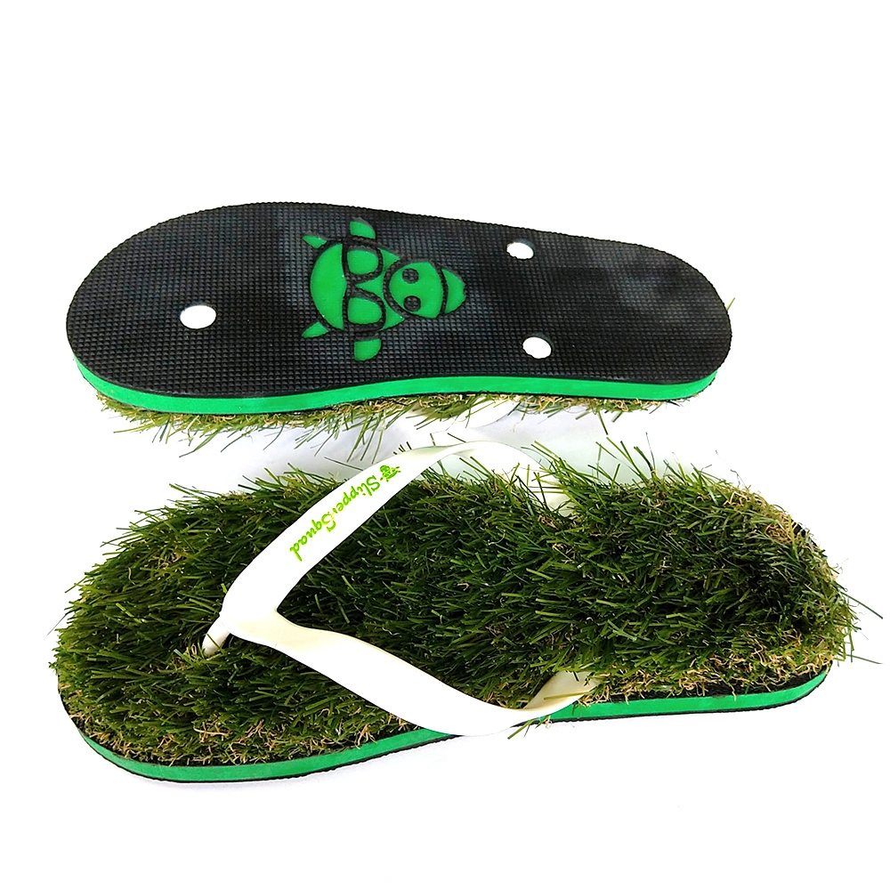 Grass Flops Green EVA + PVC Straps 2
