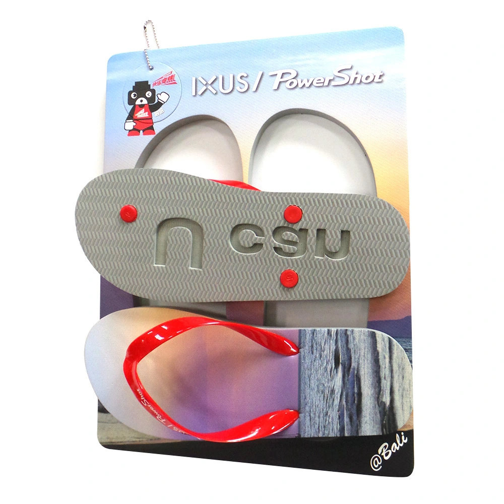 Custom Flip Flop Slides 200g PVC 250*315mm Warranty Fulikai 4