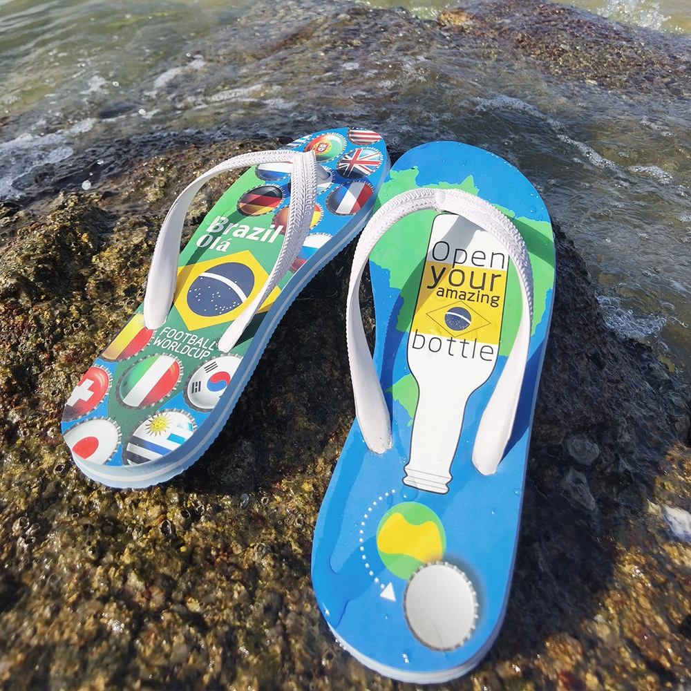 Beer Bottle Opener Flip Flops Adult Size EVA Foam Fulikai Brand 5