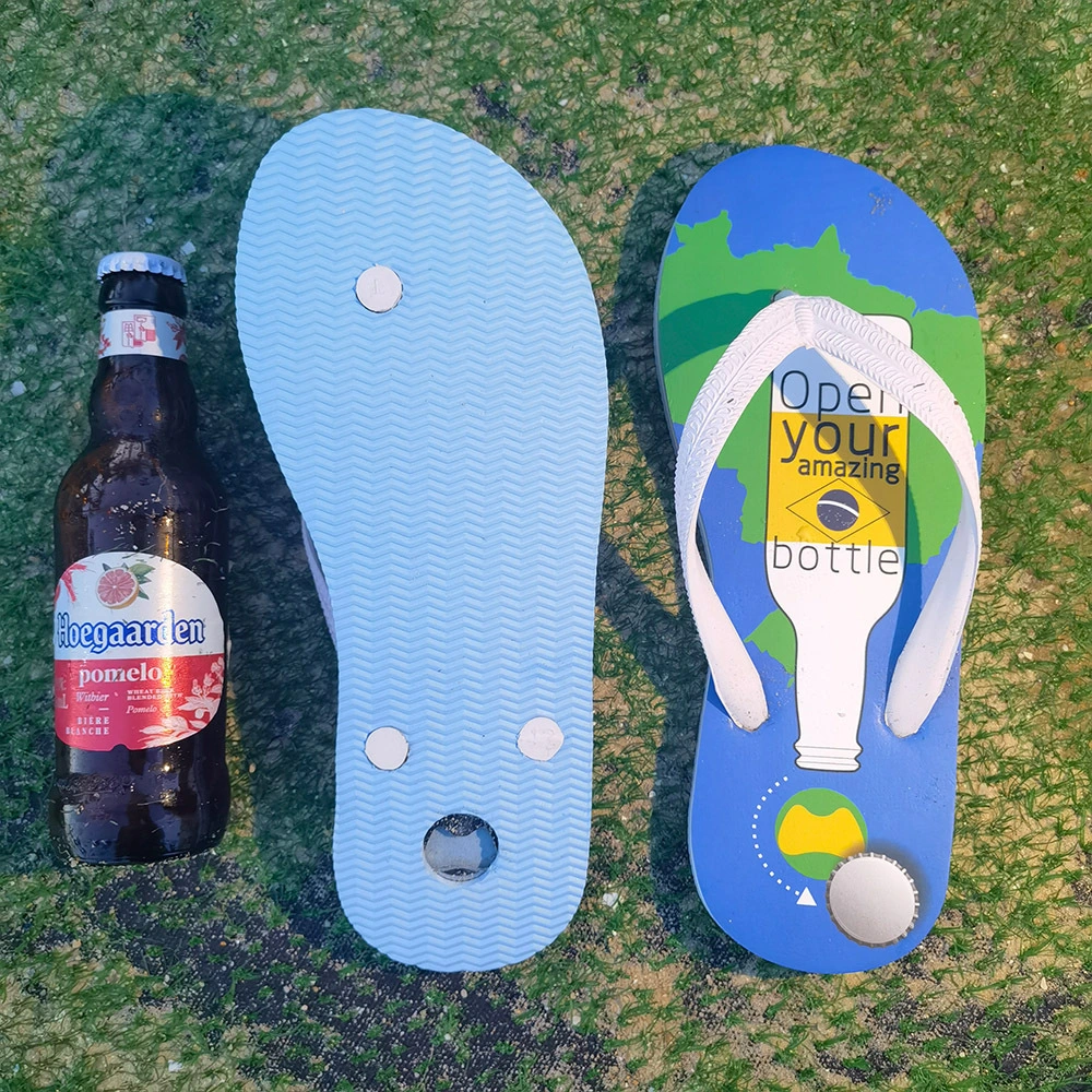 Beer Bottle Opener Flip Flops Adult Size EVA Foam Fulikai Brand 4