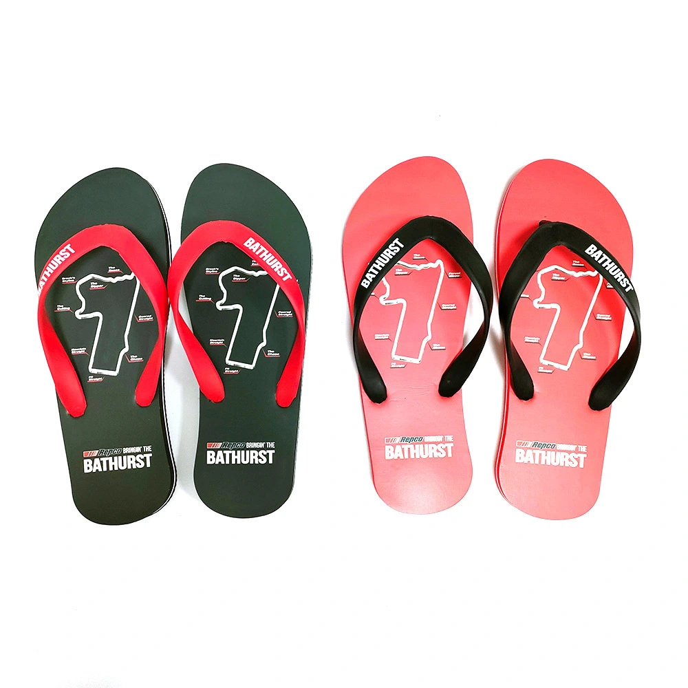 Red/Black 15 Mm Fulikai Brand Reef Slides with Bottle Opener 4
