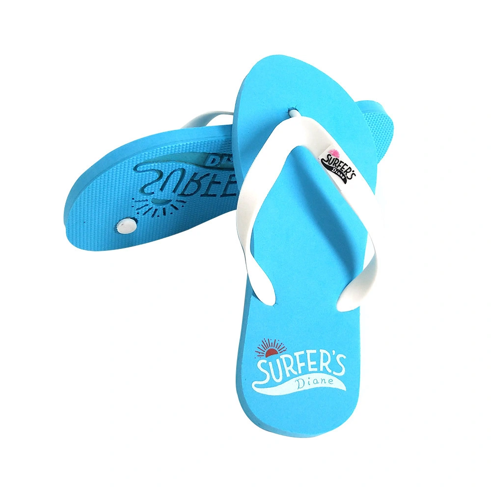 Pe Slippers, FLK-E004, Accept Customized,Blue/Pink Color 2