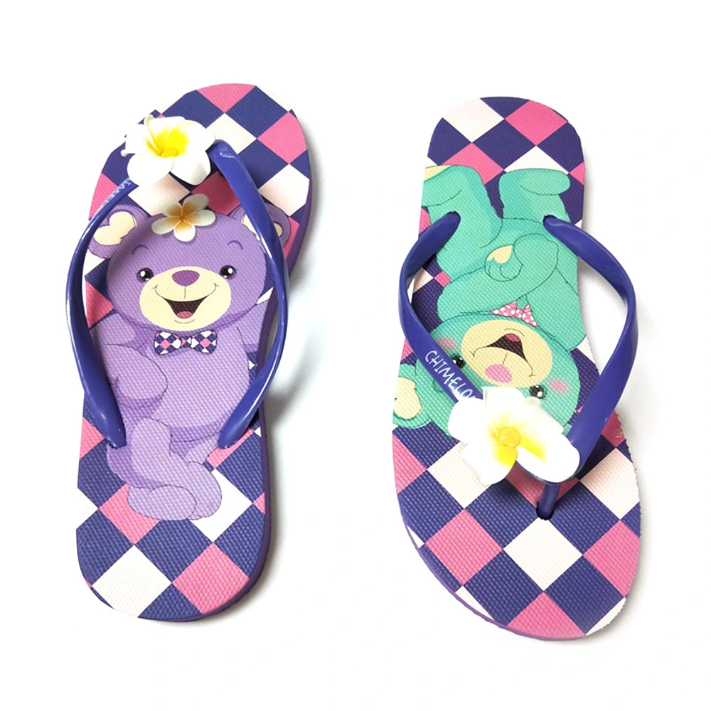 Tongs en caoutchouc pantoufles personnalisées 1